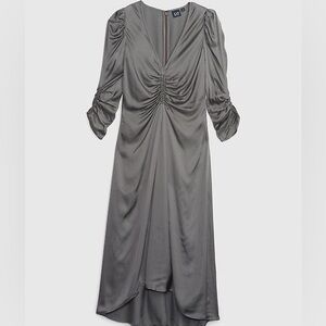 GAP Long Sleeve Gray Dress